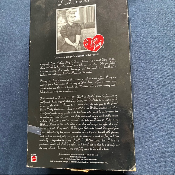 Barbie Doll LUCILLE BALL "L.A. At Last!" I lLOVE LUCY COLLECTION - Picture 7 of 9